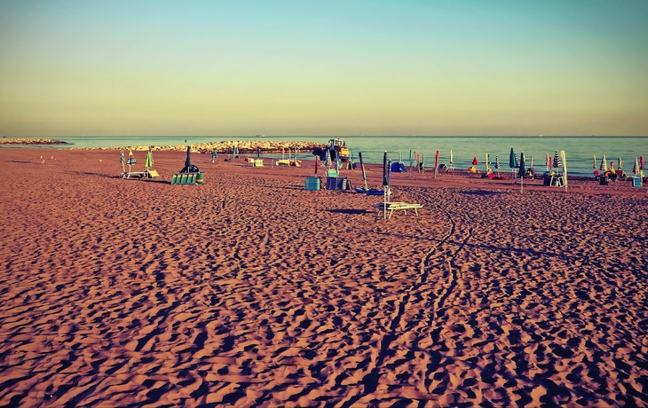 Rimini in der Emilia-Romagna, Italien